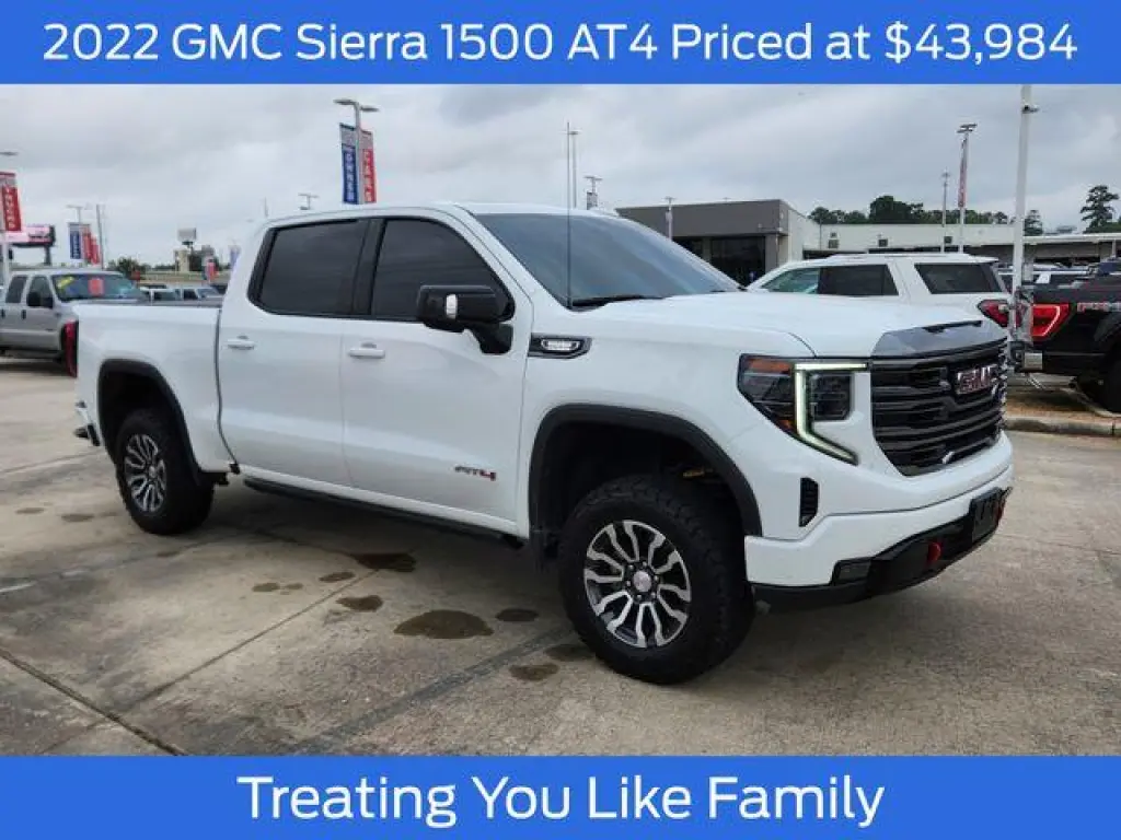 GMC Sierra 1500 2022 4x4 AT4 4dr Crew Cab 5.8 ft. SB