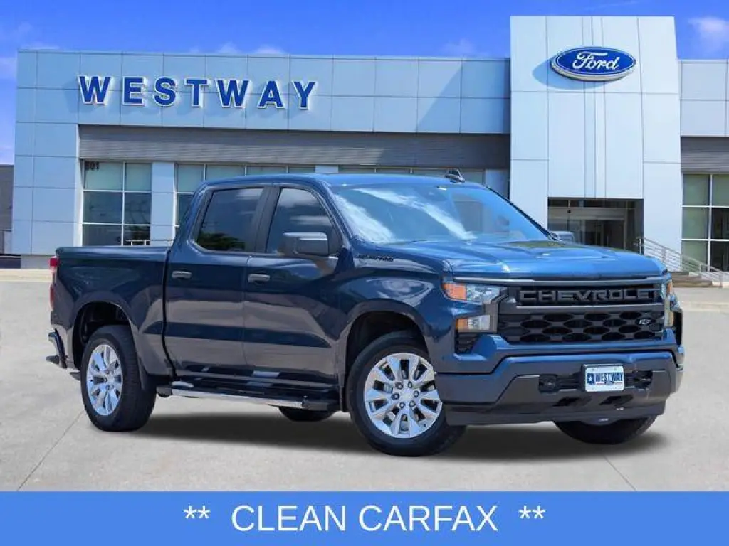 Chevrolet Silverado 1500 2022 4x2 Custom 4dr Crew Cab 5.8 ft. SB