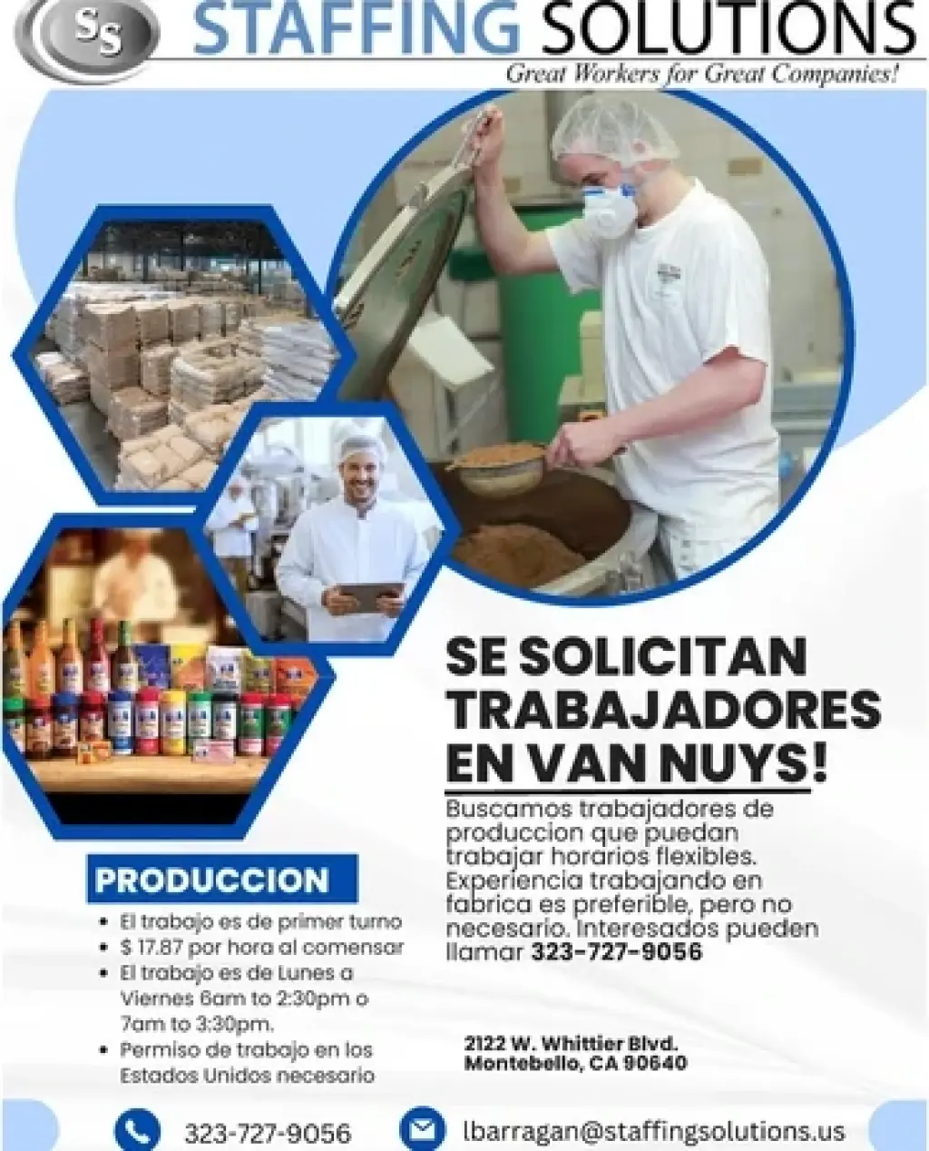 Producción-Compañía de Comida
