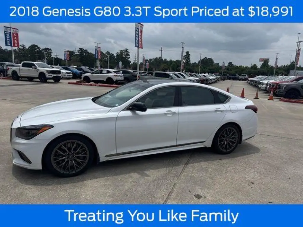 Genesis G80 2018 3.3T Sport 4dr Sedan