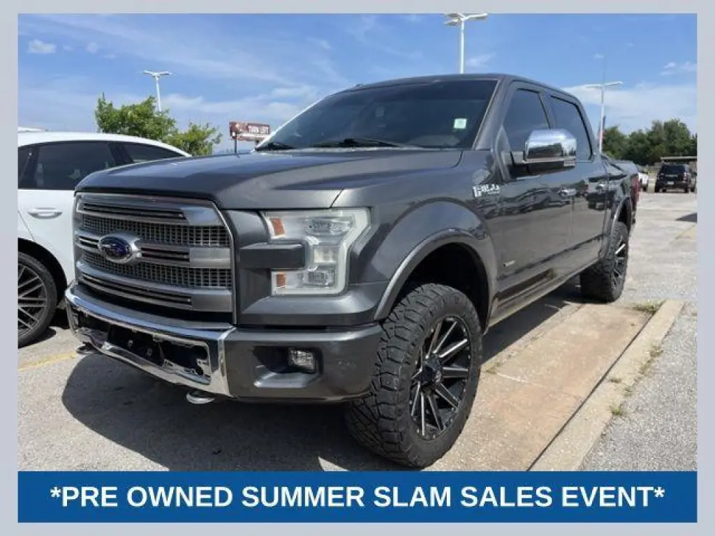 Ford F-150 2015 4x4 Platinum 4dr SuperCrew 6.5 ft. SB