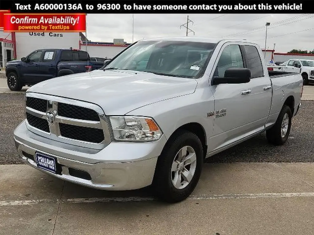 Ram 1500 2016 4x2 Big Horn 4dr Quad Cab 6.3 ft. SB Pickup