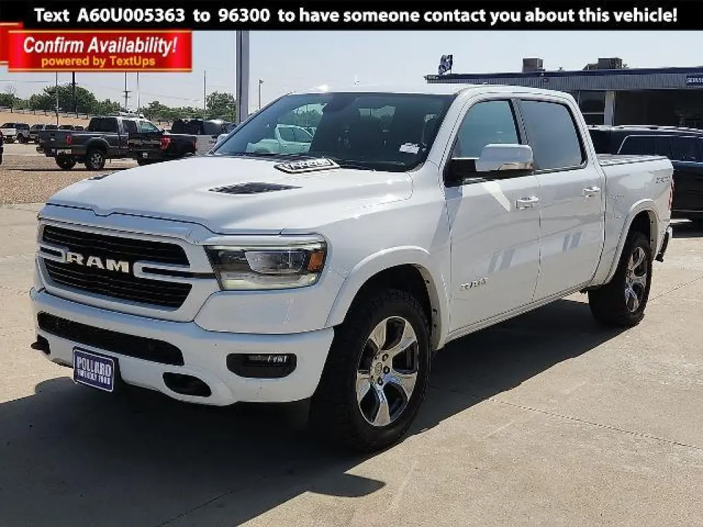 Ram 1500 2020 4x4 Laramie 4dr Crew Cab 5.6 ft. SB Pickup
