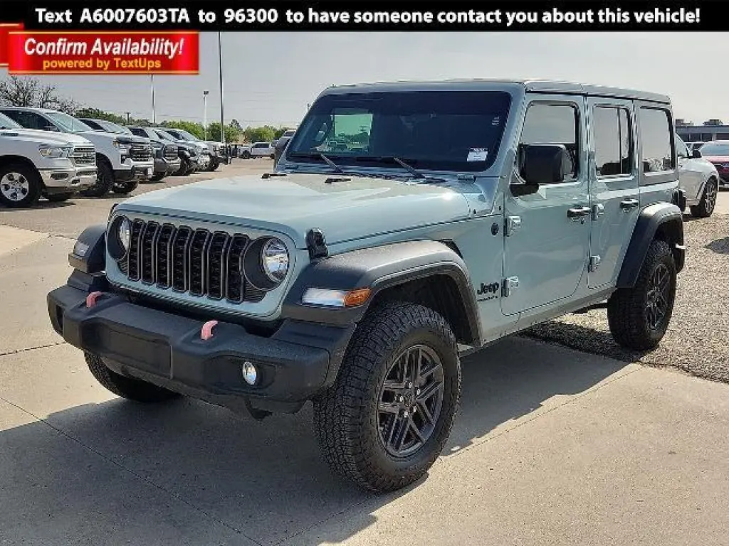 Jeep Wrangler 2024 4x4 Sport S 4dr SUV