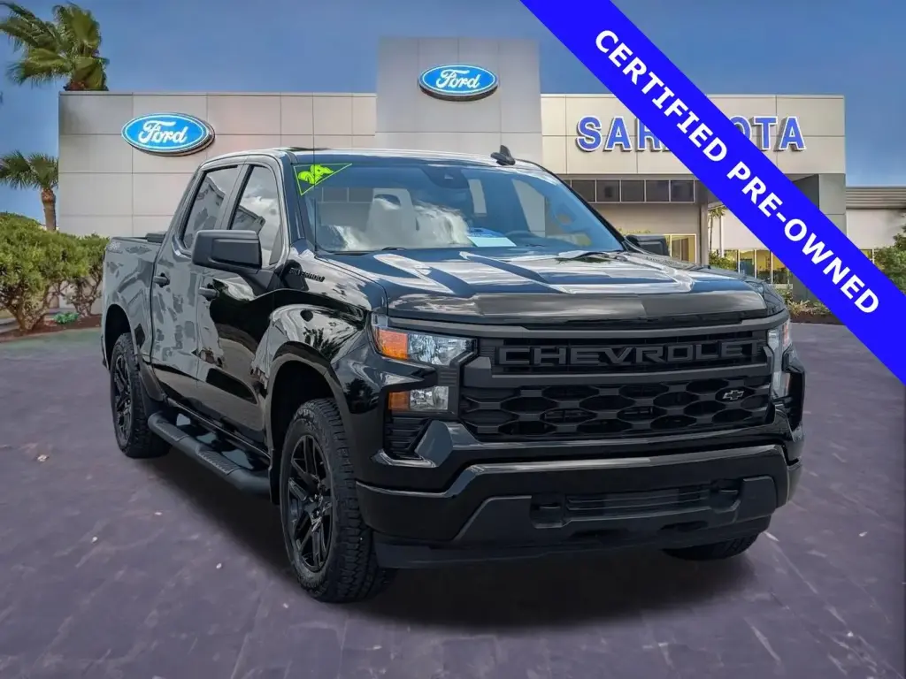 Chevrolet Silverado 1500 2024 4x4 Custom 4dr Crew Cab 5.8 ft. SB