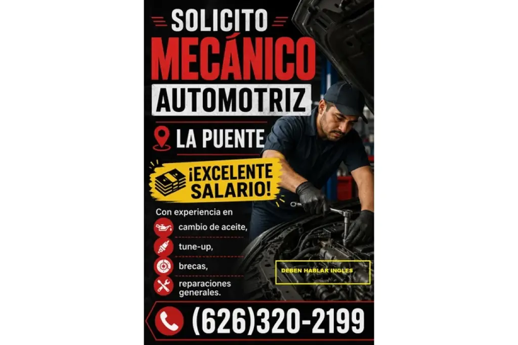 SOLICITO MECÁNICO 📍LA PUENTE