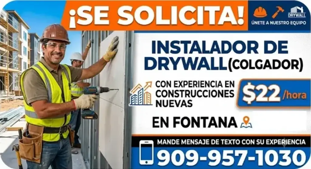 BUSCO INSTALADOR DE DRYWALL