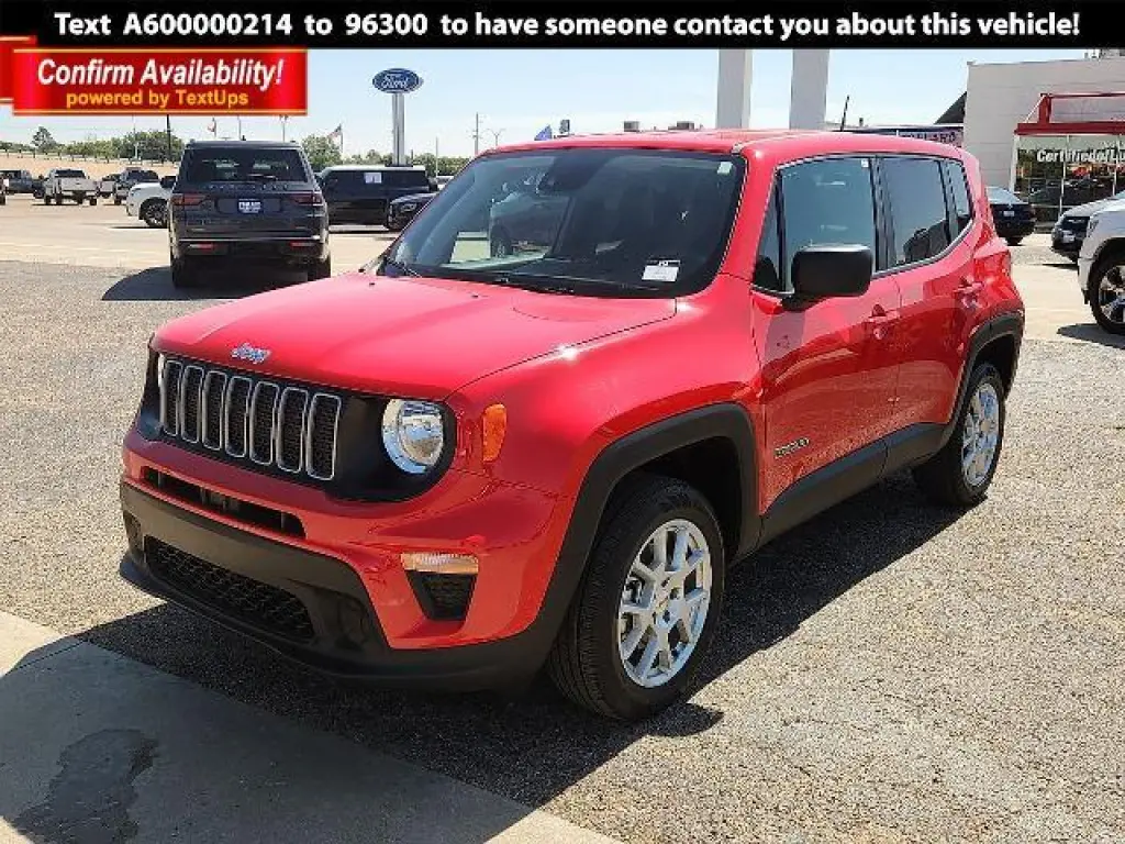 Jeep Renegade 2023 4x4 (Red) Edition 4dr SUV