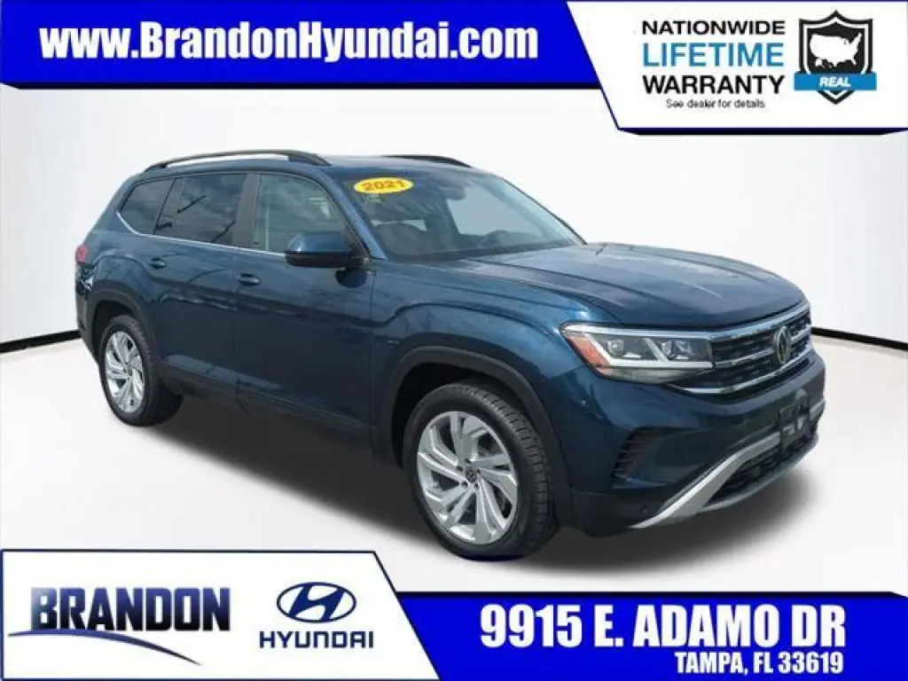 Volkswagen Atlas 2021 AWD SE 4Motion 4dr SUV w/Technology (midyear release)