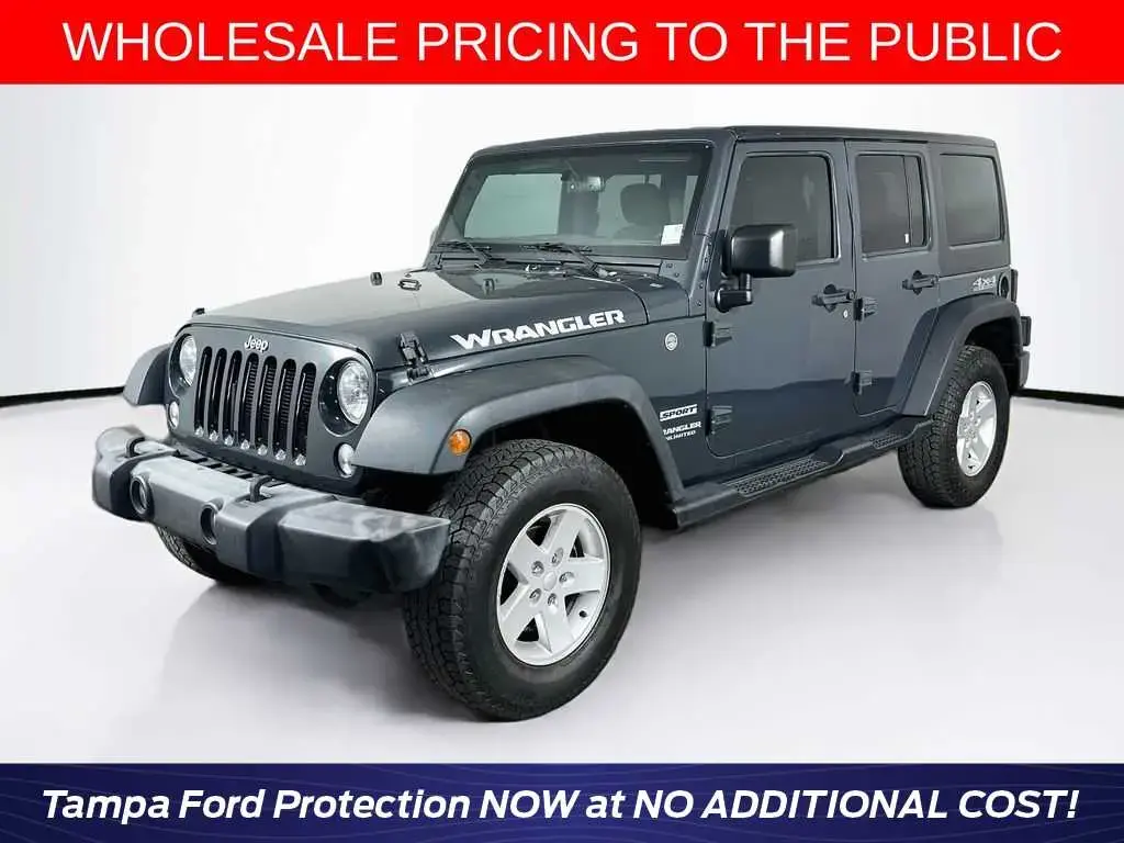 Jeep Wrangler Unlimited 2017 4x4 Sport 4dr SUV