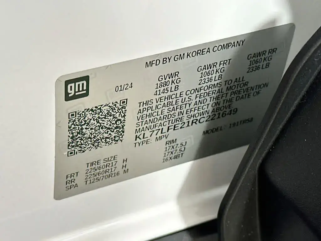 Chevrolet Trax 2024 LS 4dr Crossover