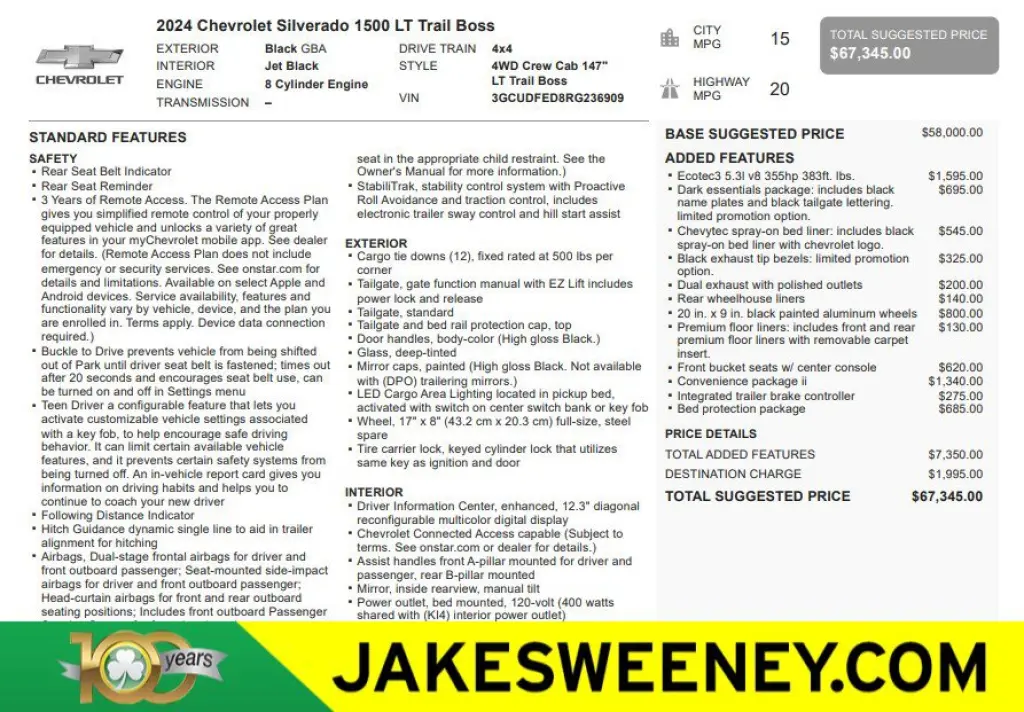 2024 Chevrolet Silverado 1500