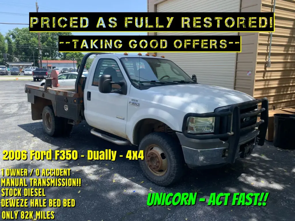 2006 FORD F350 SUPER DUTY REGULAR CAB & CHASSIS