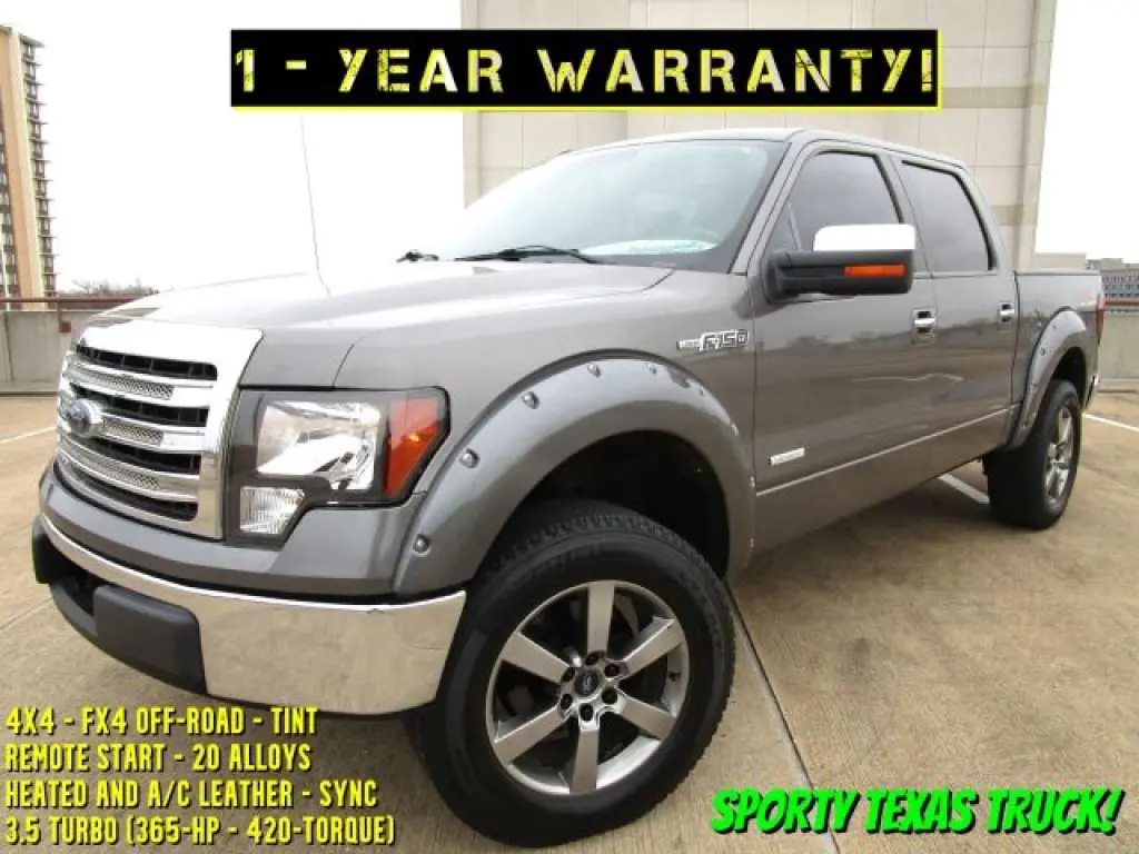 2013 FORD F150 SUPERCREW CAB