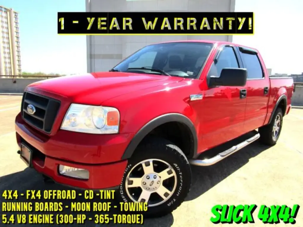 2004 FORD F150 SUPERCREW CAB
