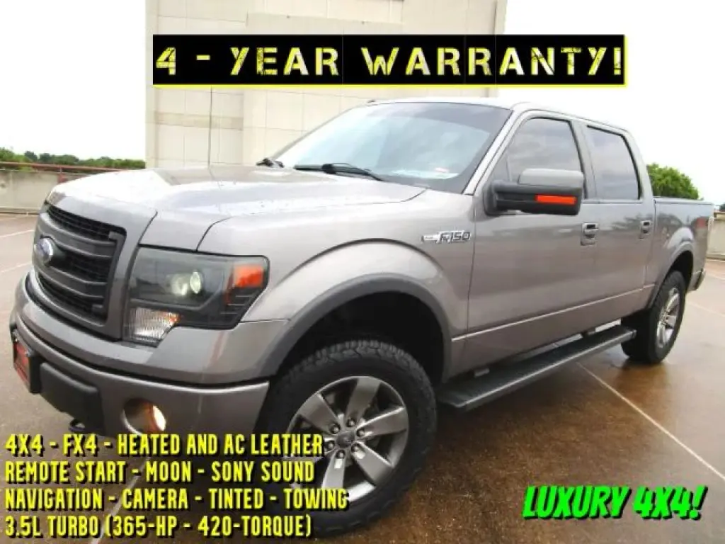 2014 FORD F150 SUPERCREW CAB