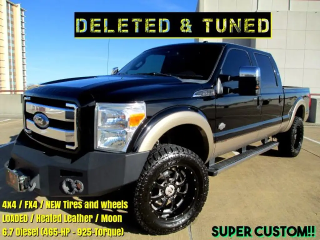2011 FORD F250 SUPER DUTY CREW CAB