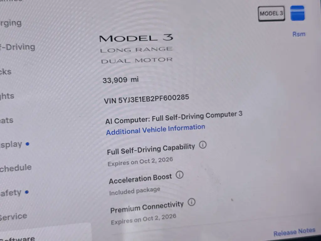 2023 Tesla Model 3