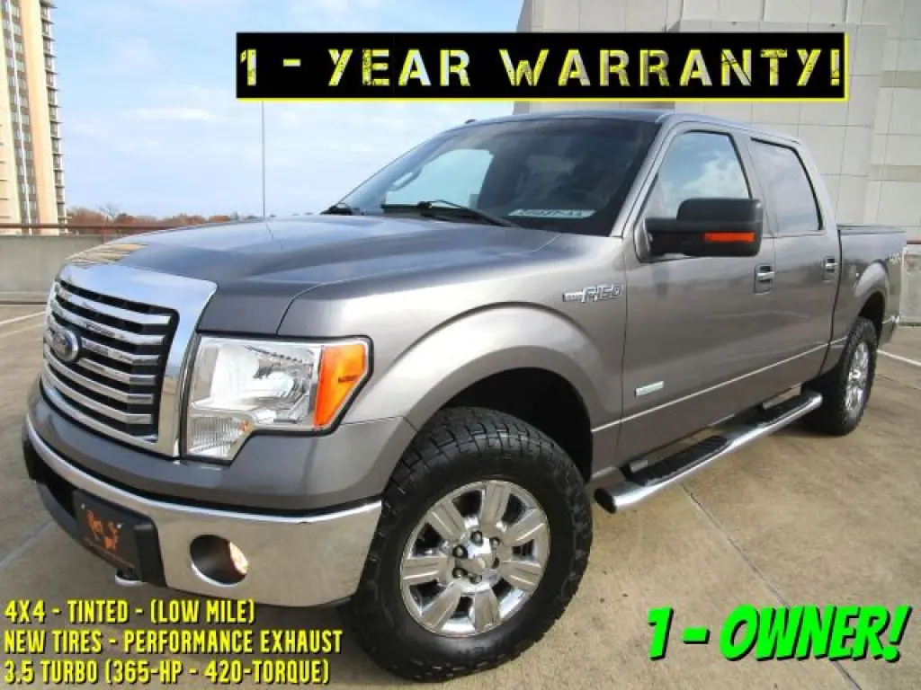 2012 FORD F150 SUPERCREW CAB