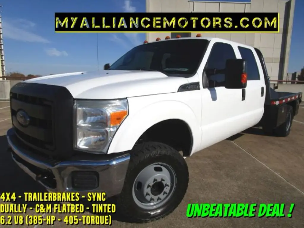 2016 FORD F350 SUPER DUTY CREW CAB & CHASSIS