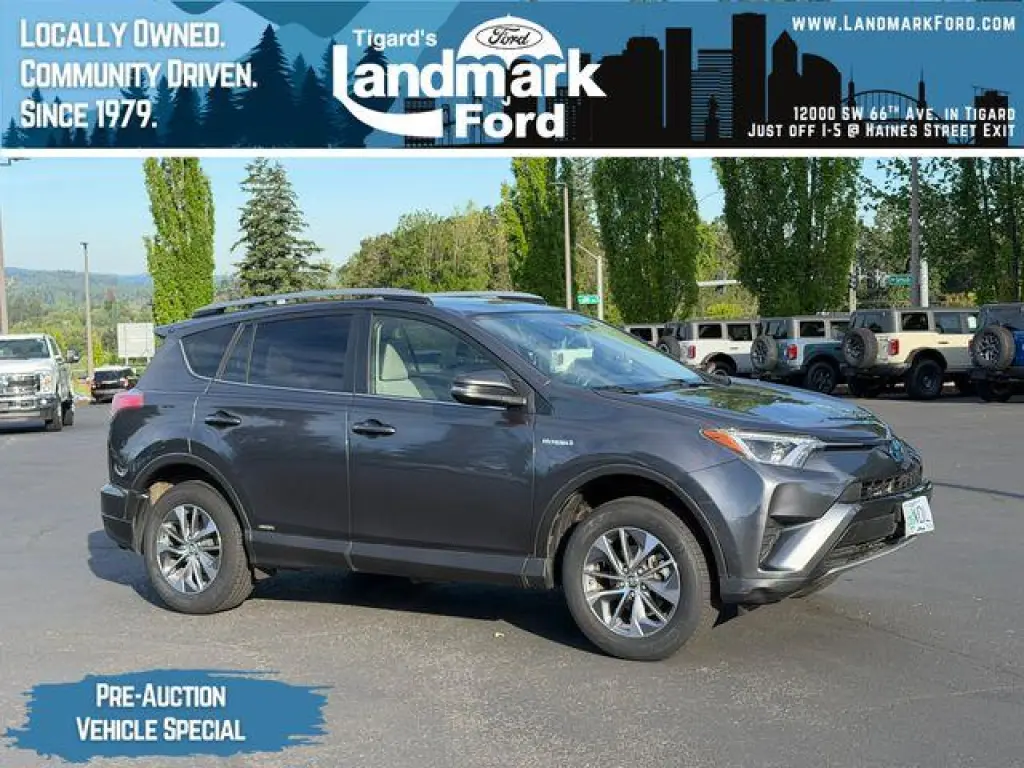 Toyota RAV4 Hybrid 2018 AWD LE 4dr SUV