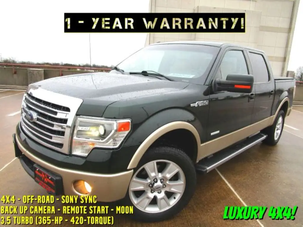 2013 FORD F150 SUPERCREW CAB