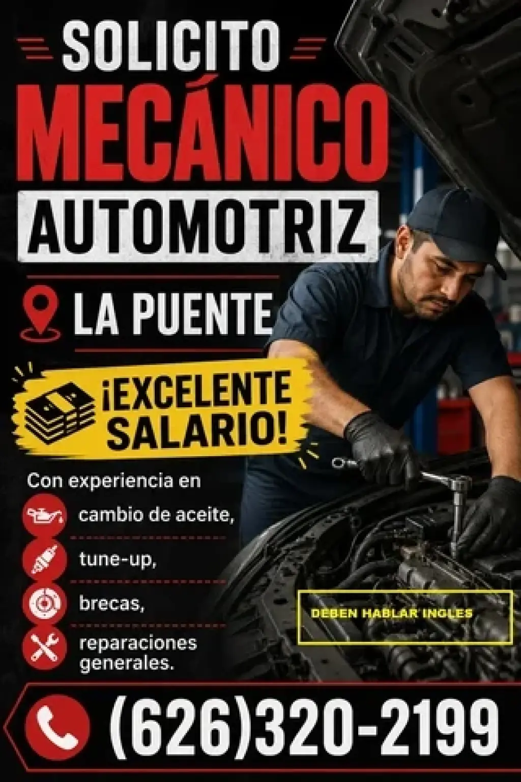 SOLICITO MECÁNICO 📍LA PUENTE