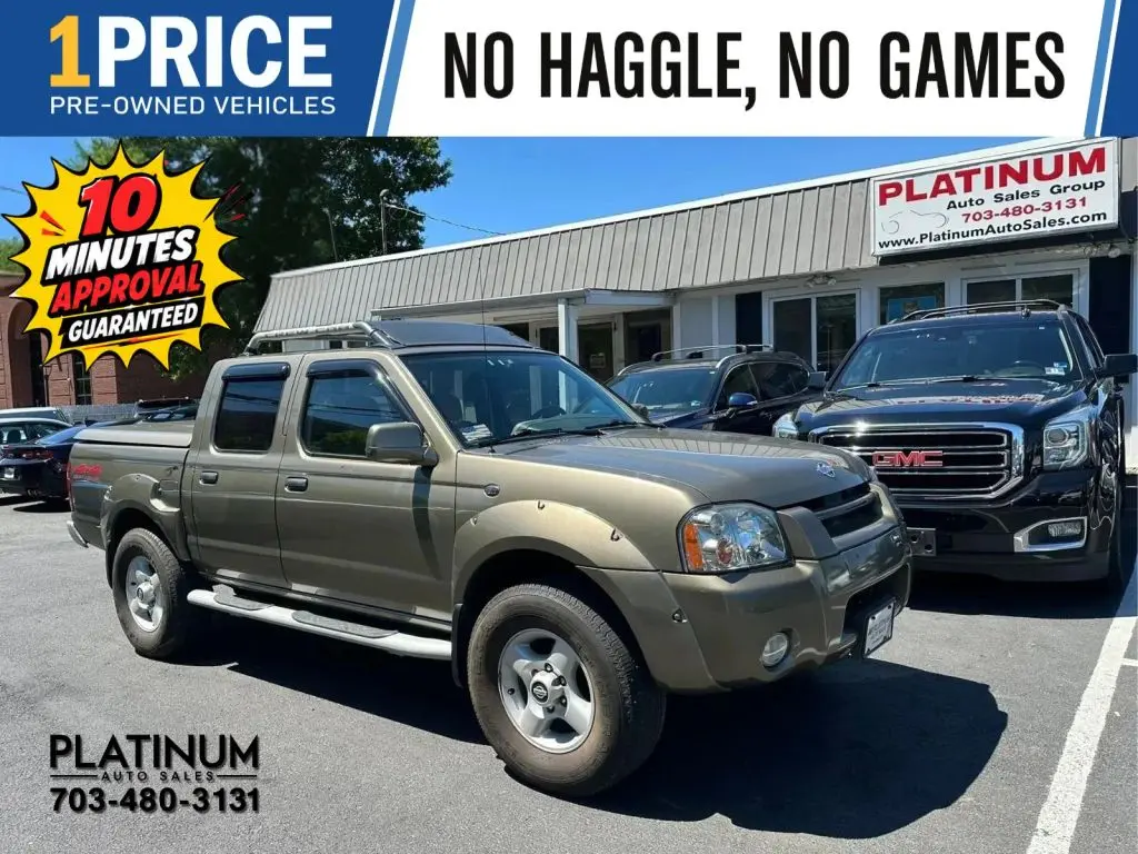 2001 NISSAN FRONTIER CREW CAB