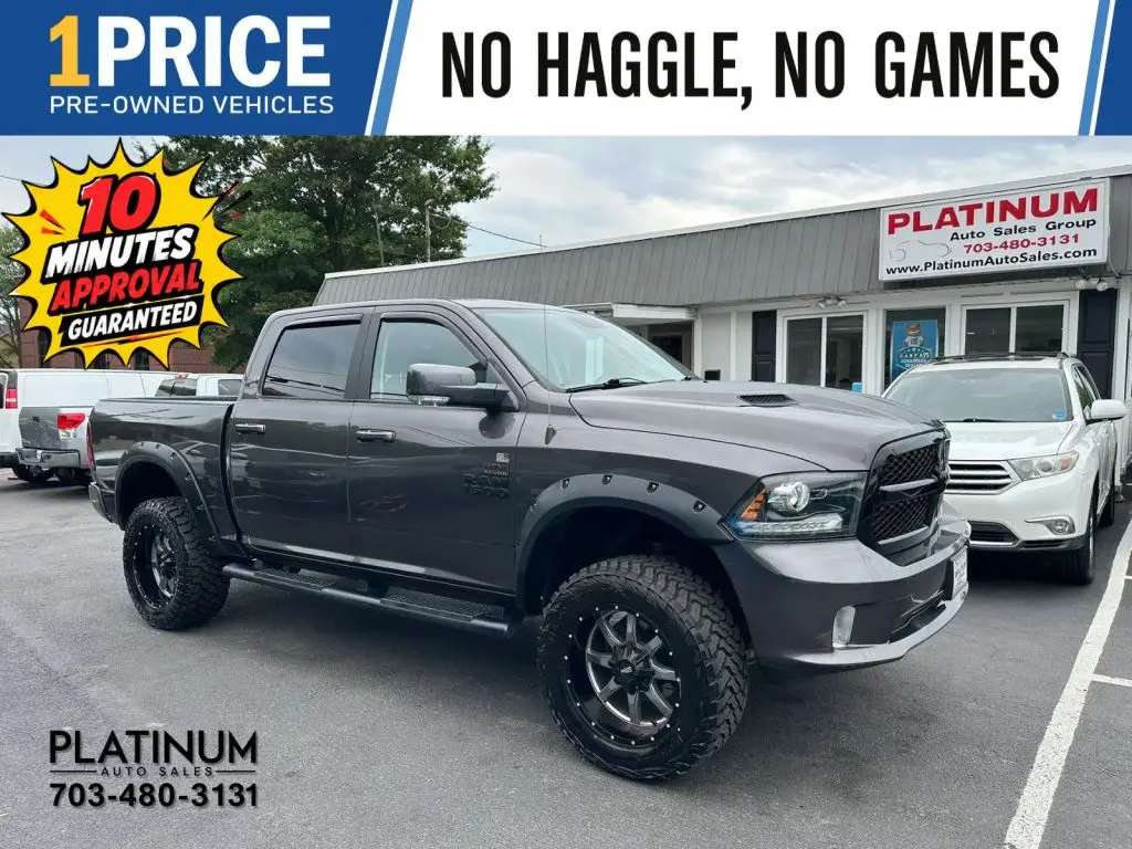 2018 RAM 1500 CREW CAB