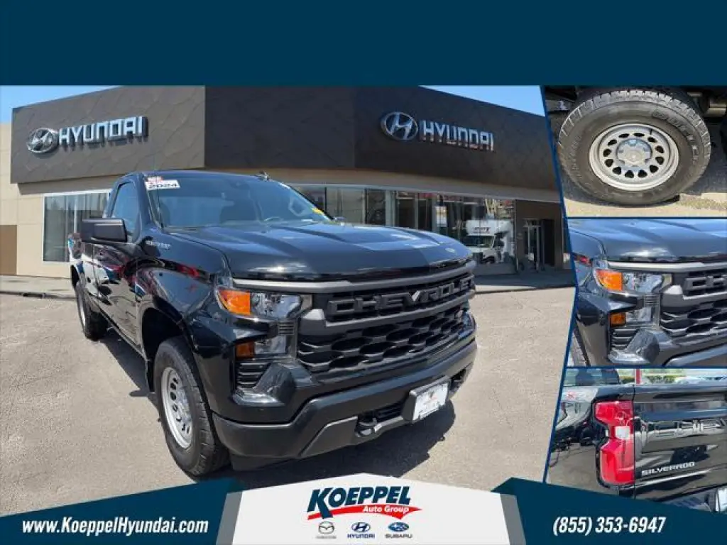 Chevrolet Silverado 1500 2024 4x4 Work Truck 2dr Regular Cab 8 ft. LB