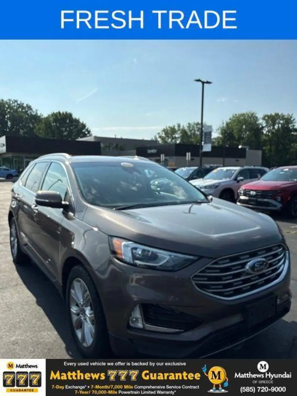 Ford Edge 2019 AWD Titanium 4dr Crossover