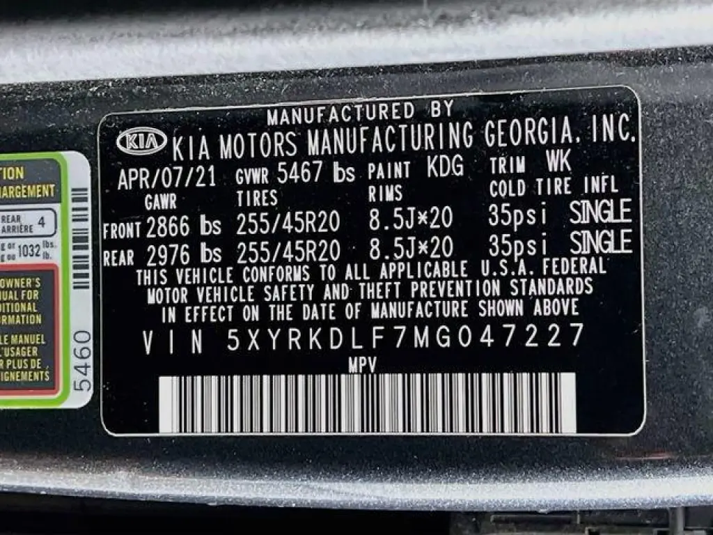 Kia Sorento 2021 AWD SX 4dr SUV