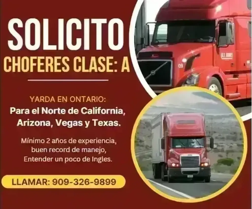 SOLICITO CHOFER CLASE:A