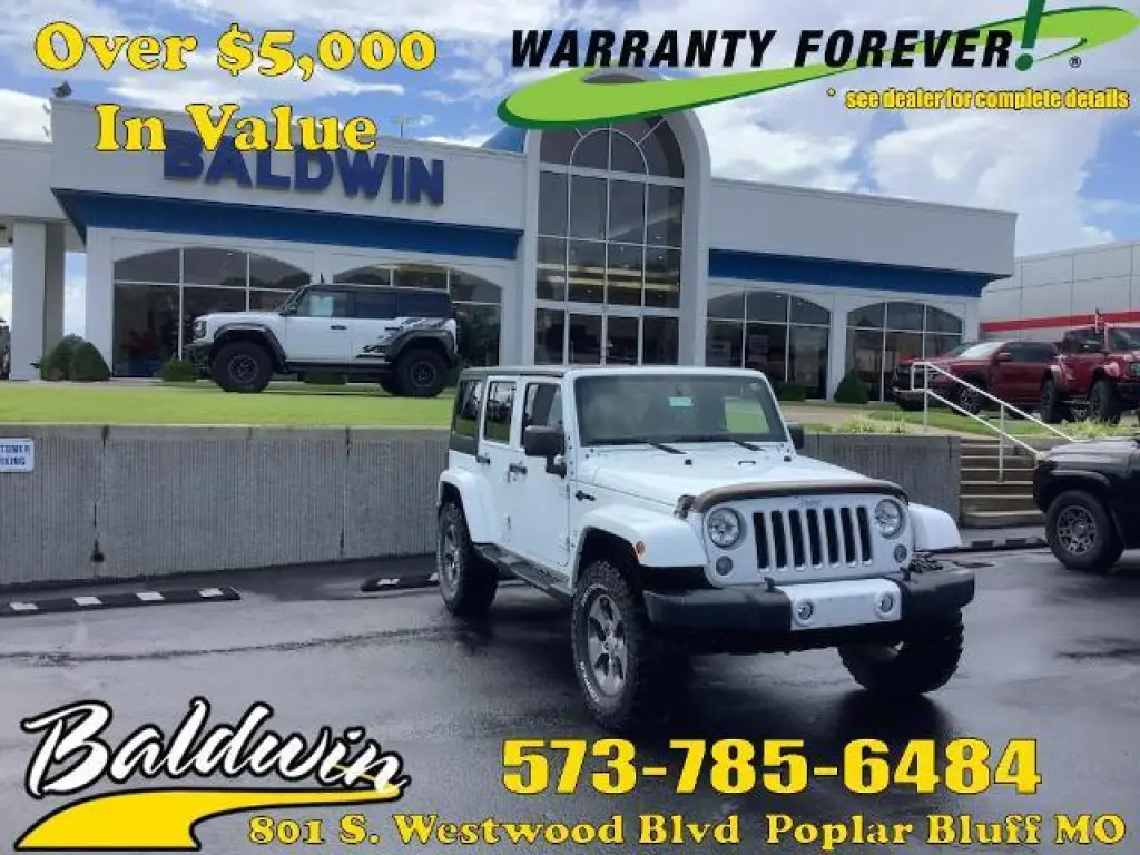 Jeep Wrangler Unlimited 2016 4x4 Sahara 4 puertas SUV