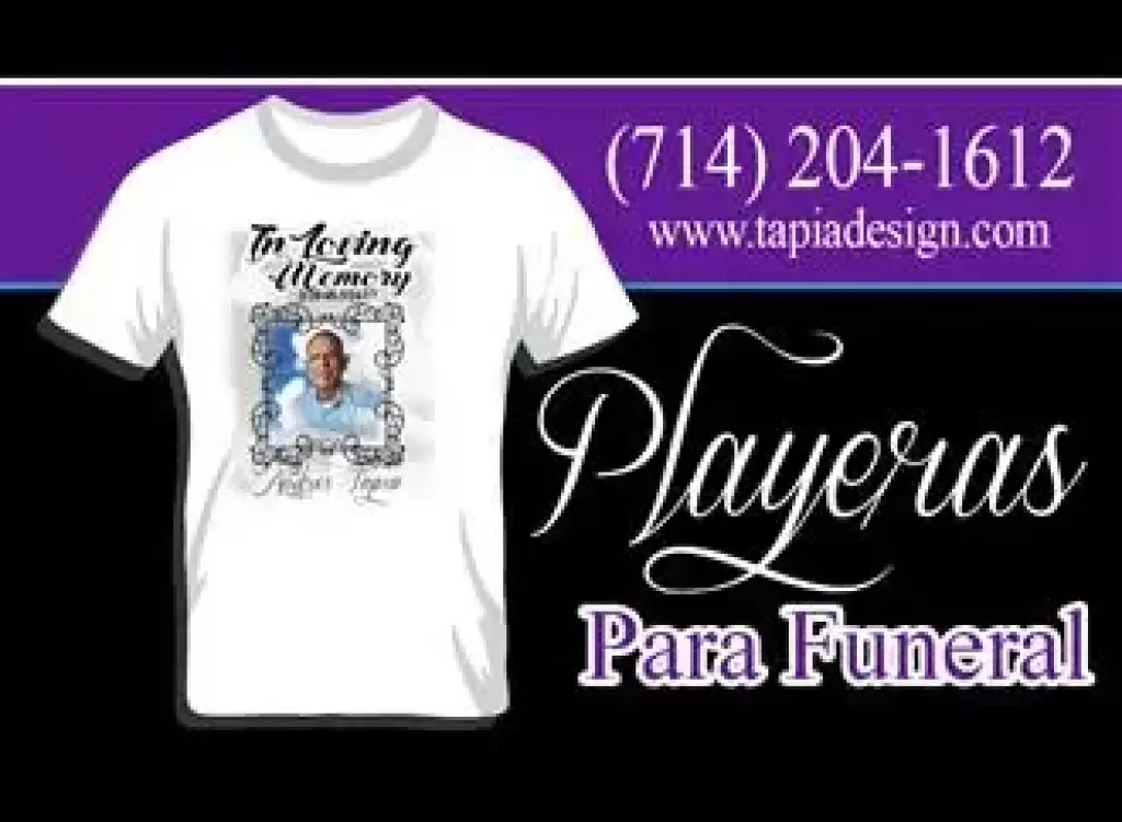 Playeras para Funeral