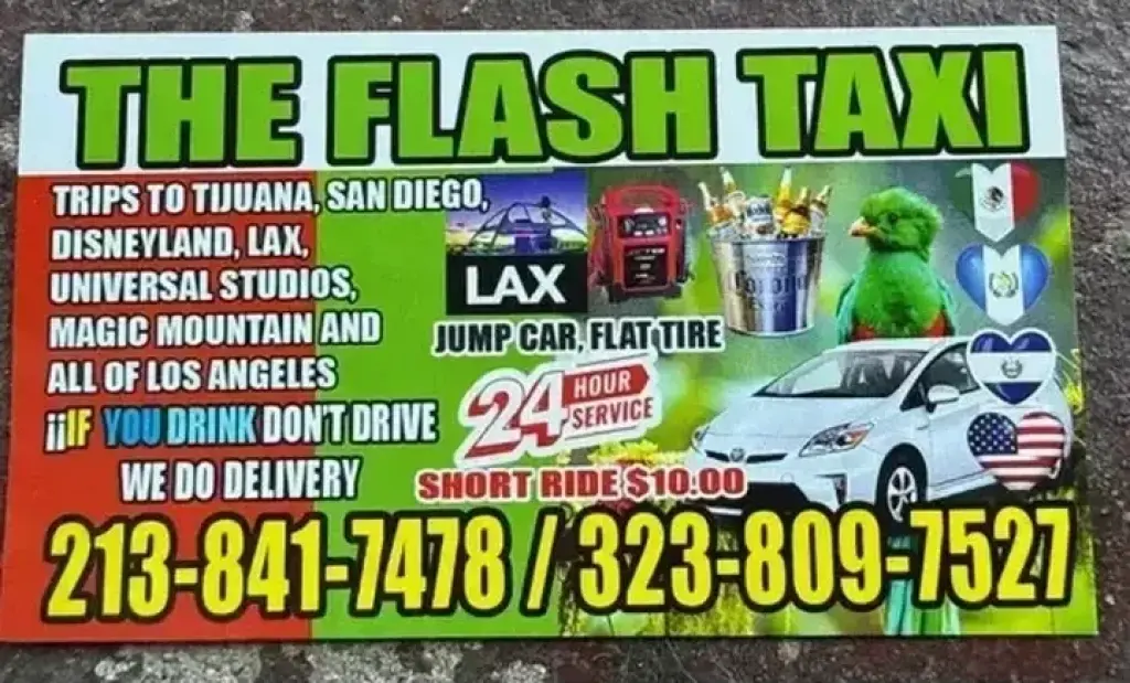 TAXI EL FLASH / L.A 🚖