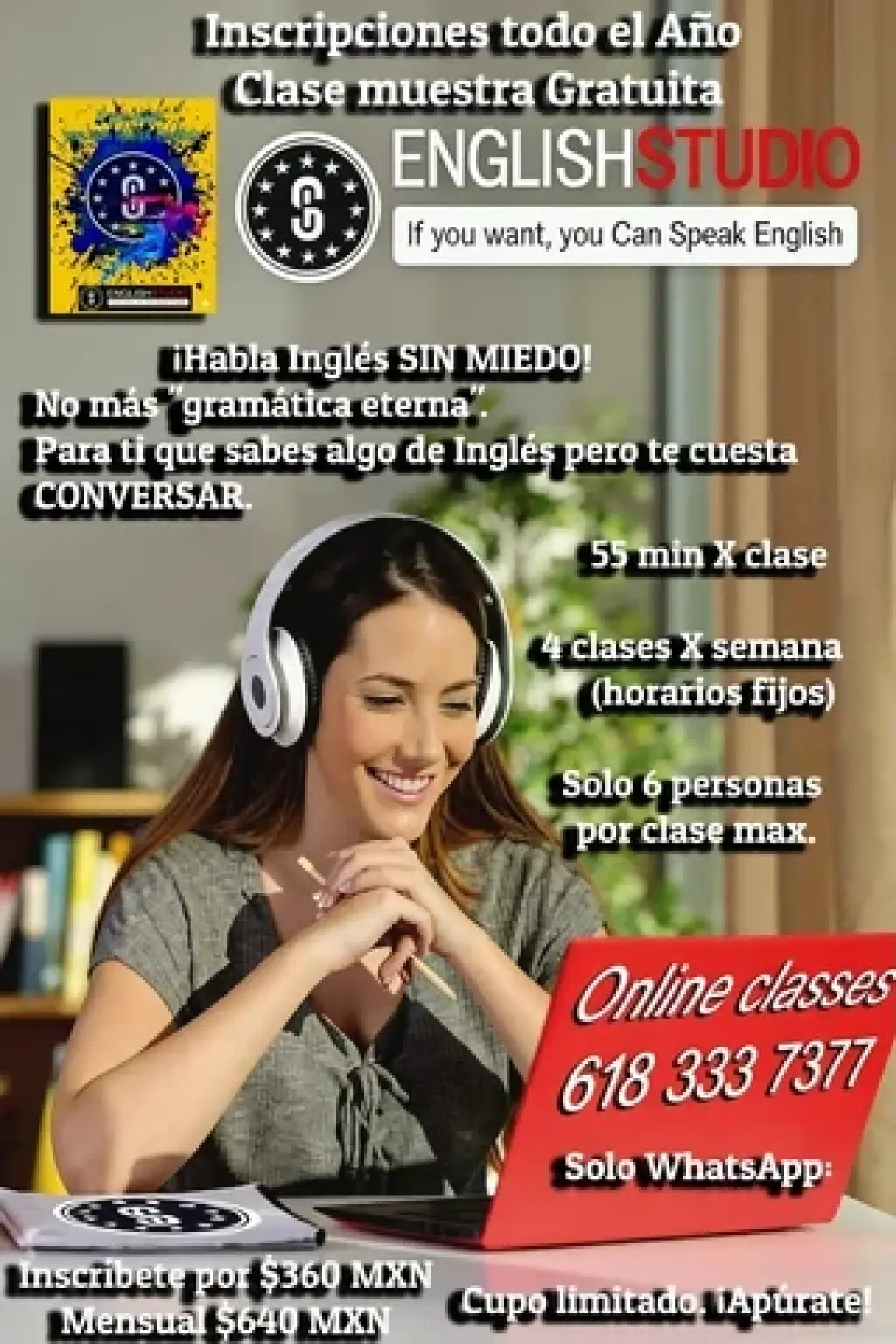 Clases de inglés en linea