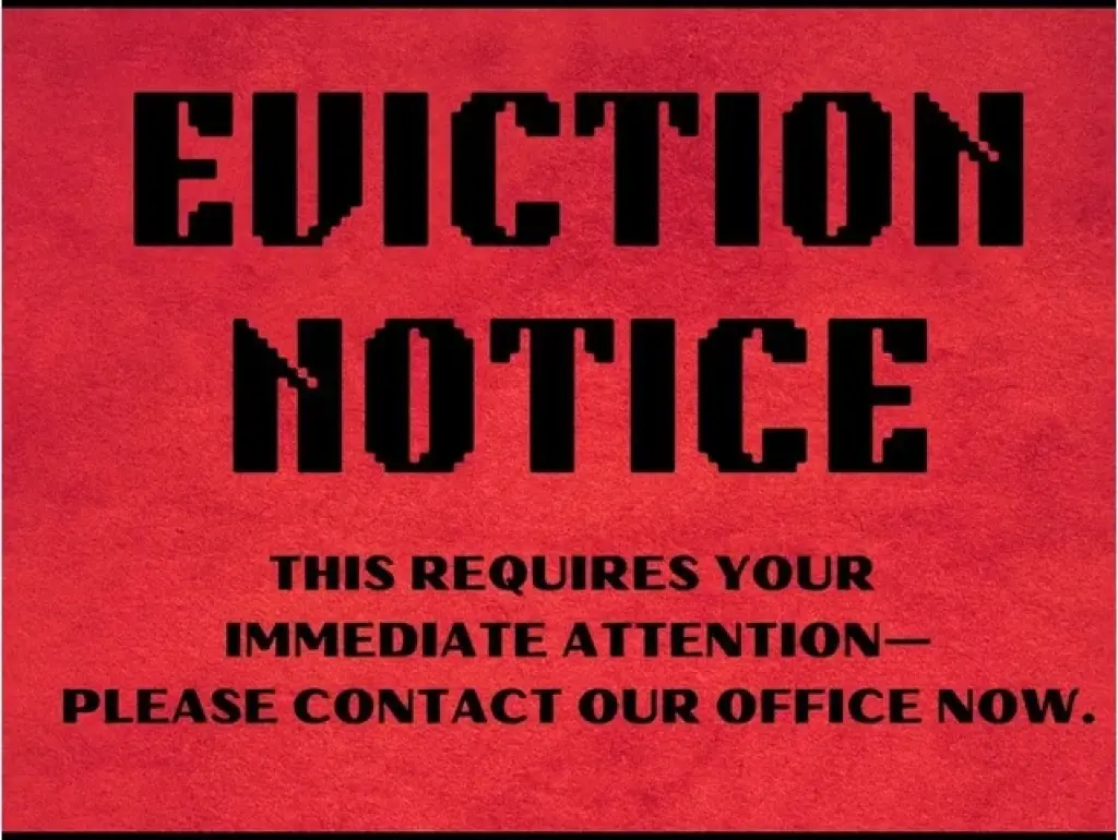 Notice to vacate desalojo