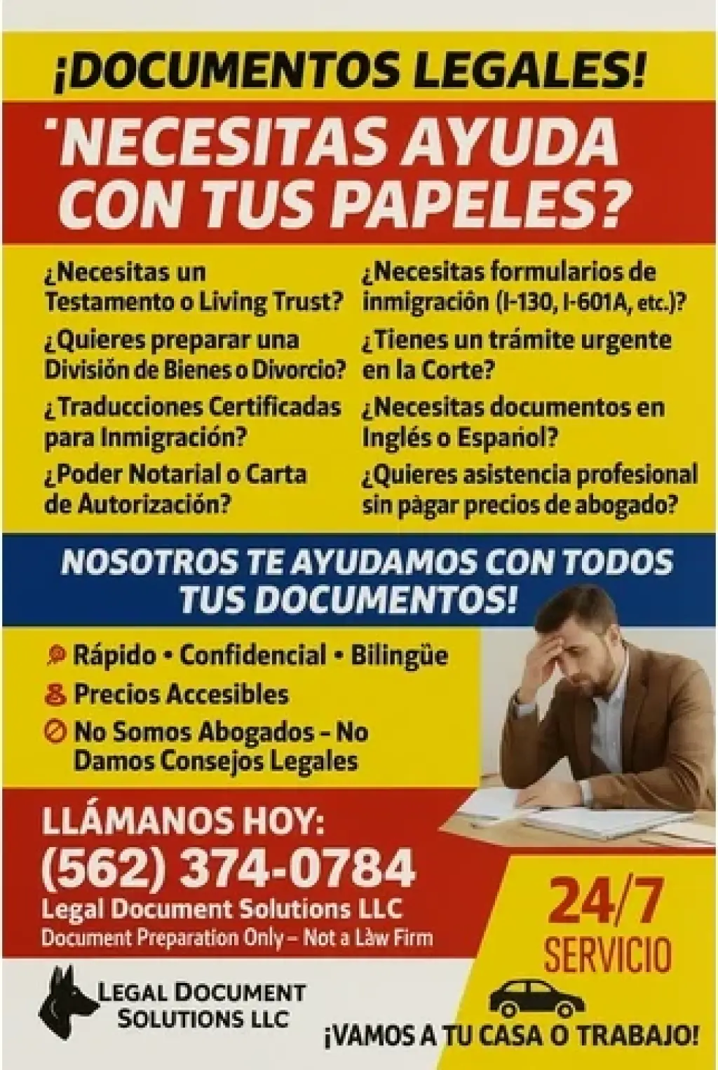 Documentos de inmigración