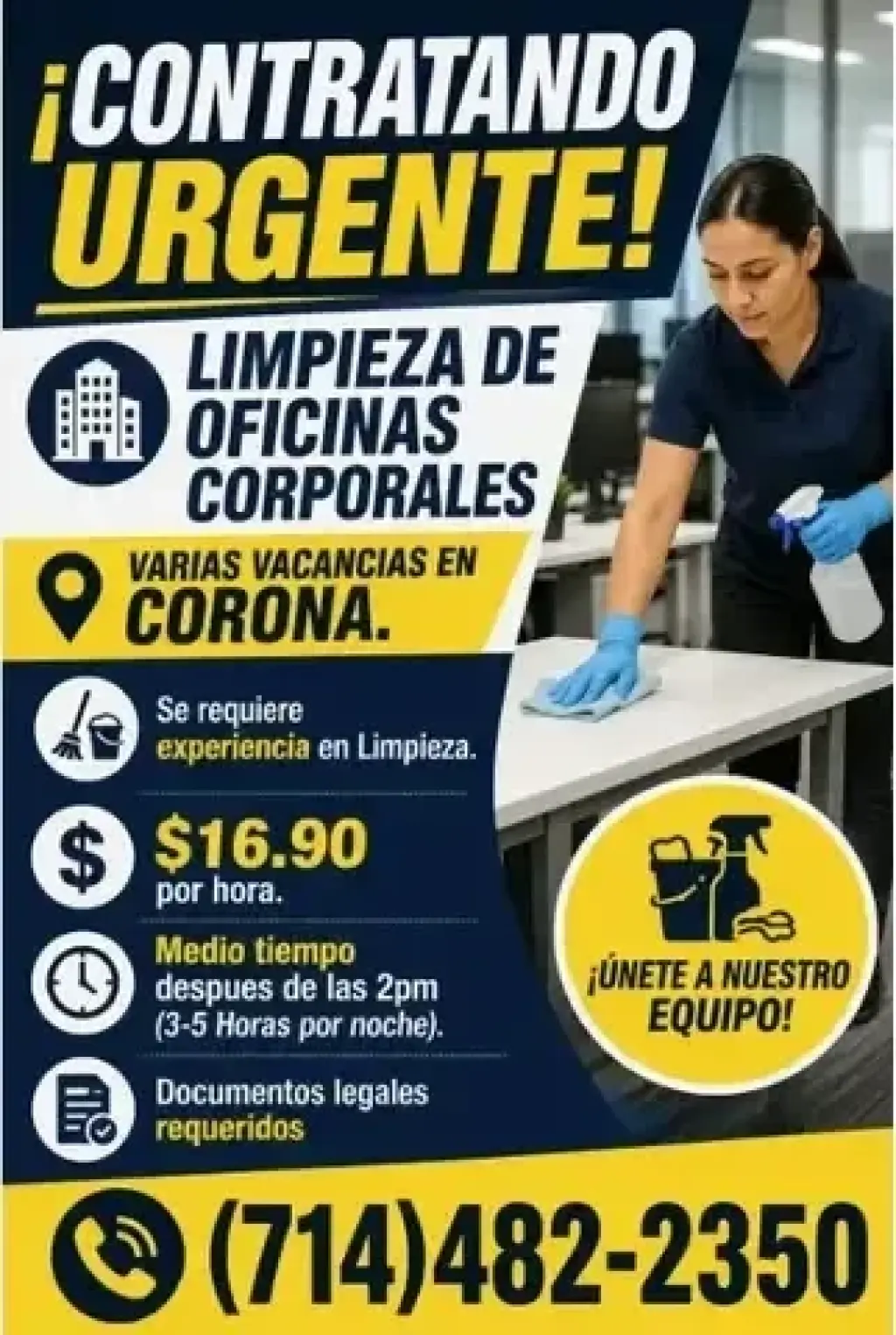 LIMPIEZA DE OFICINAS📍 CORONA