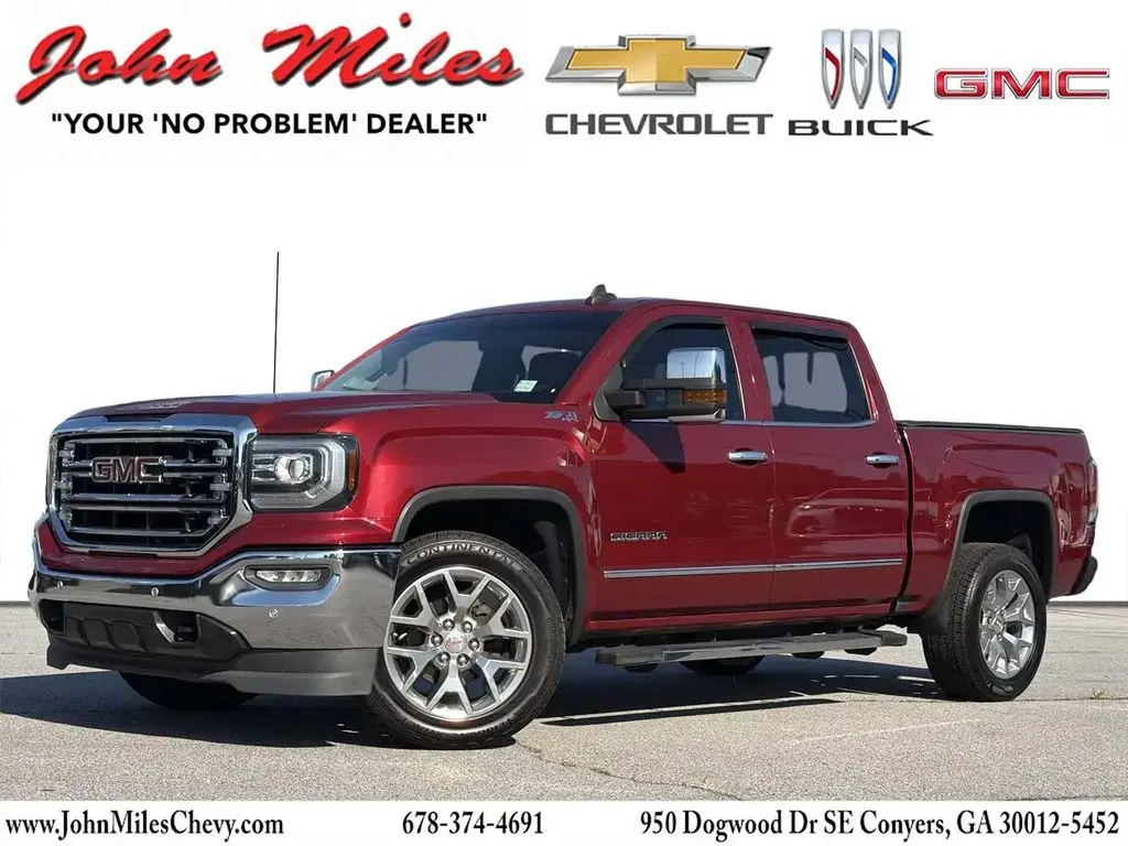 GMC Sierra 1500 2018 4x4 SLT 4dr Crew Cab 5.8 ft. SB