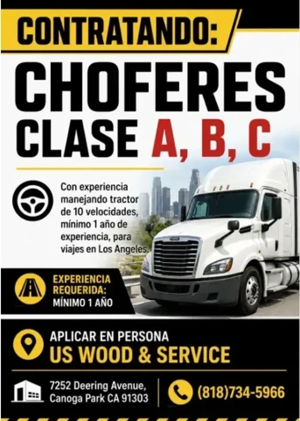 CHOFERES CLASE A, B, C