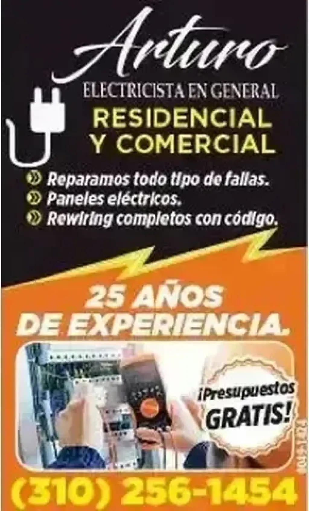 ⚡ ELECTRICISTA GENERAL ⚡