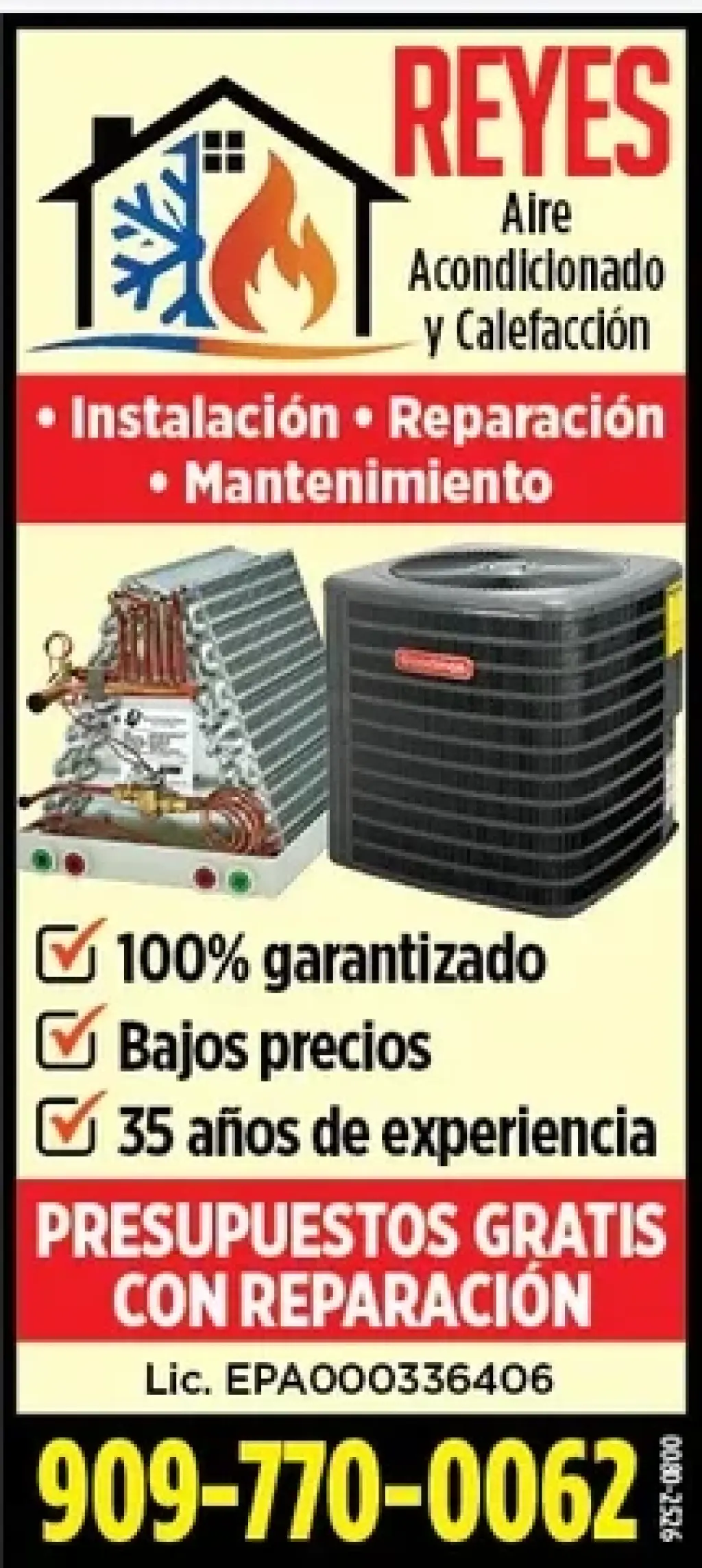 909-770-0062 A/C 🛻🛻🛻