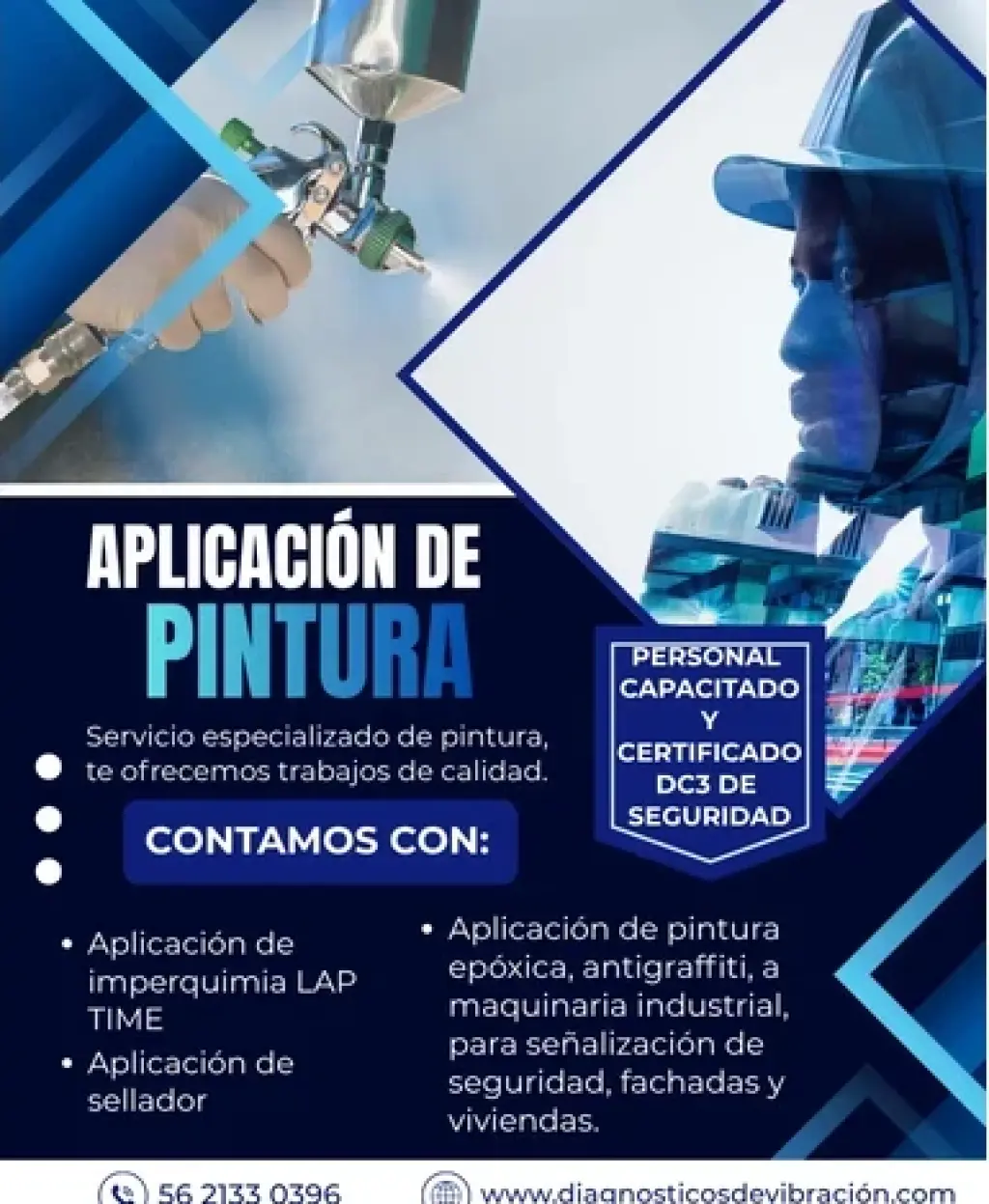 Aplicación de pintura