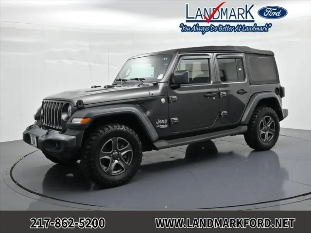 Jeep Wrangler Unlimited 2018 4x4 Sport 4p SUV (lanzamiento de mitad de año)