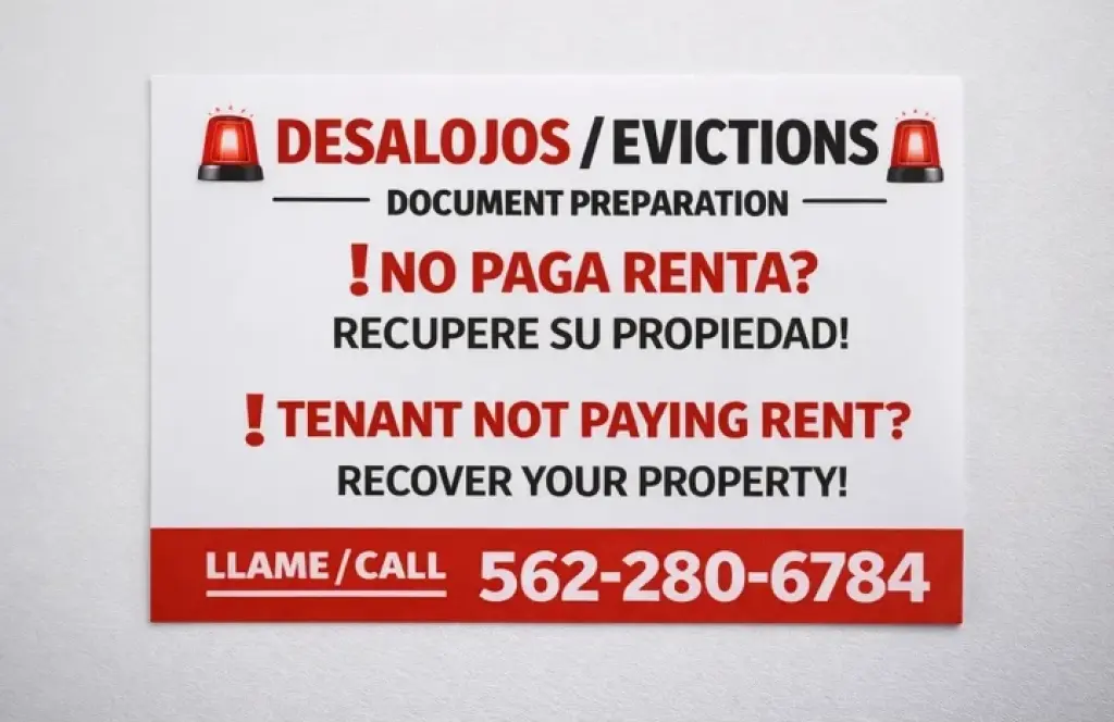 Le deben dinero ? Renta 🏡