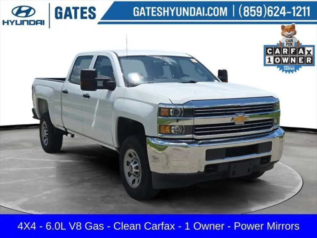 Chevrolet Silverado 3500HD 2018 4x4 Work Truck 4p Crew Cab SRW