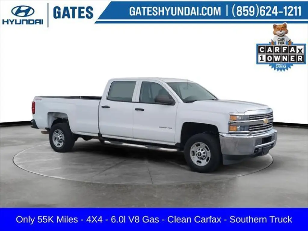Chevrolet Silverado 2500HD 2016 4x4 Work Truck 4p Crew Cab SB