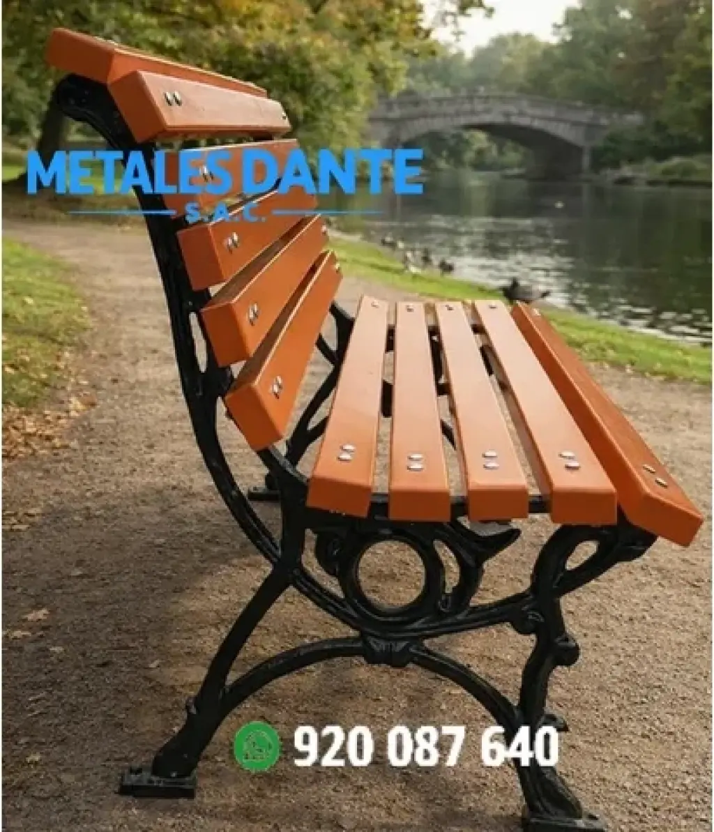Bancas para jardines